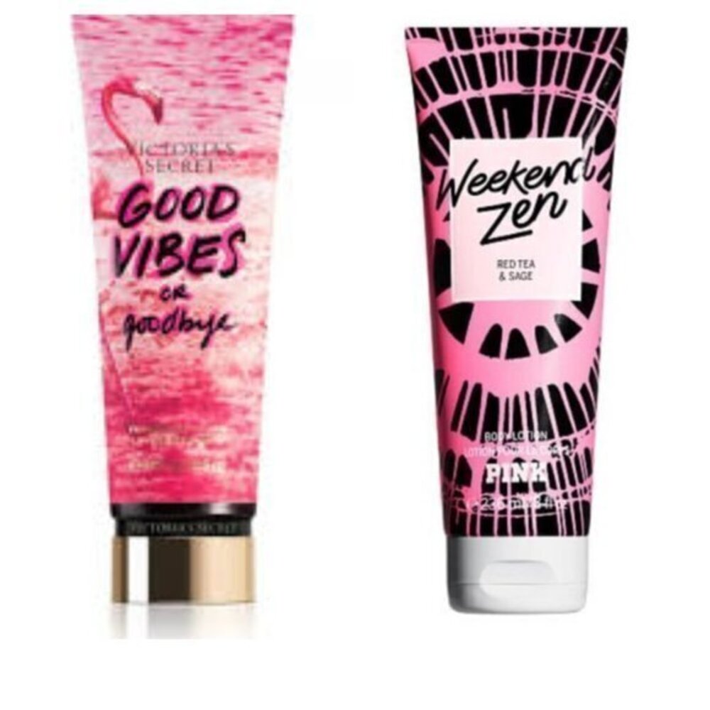 Victorias Secret fragrance lotion Good Vibes Week